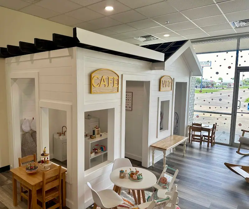Interior view of Light of Mine Playhouse Cafe in Alexandria.