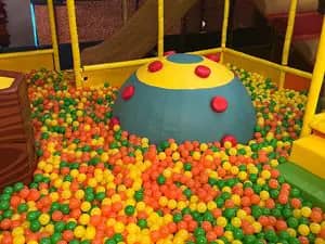 Children's play area inside Ready Set Play in Pittsfield.