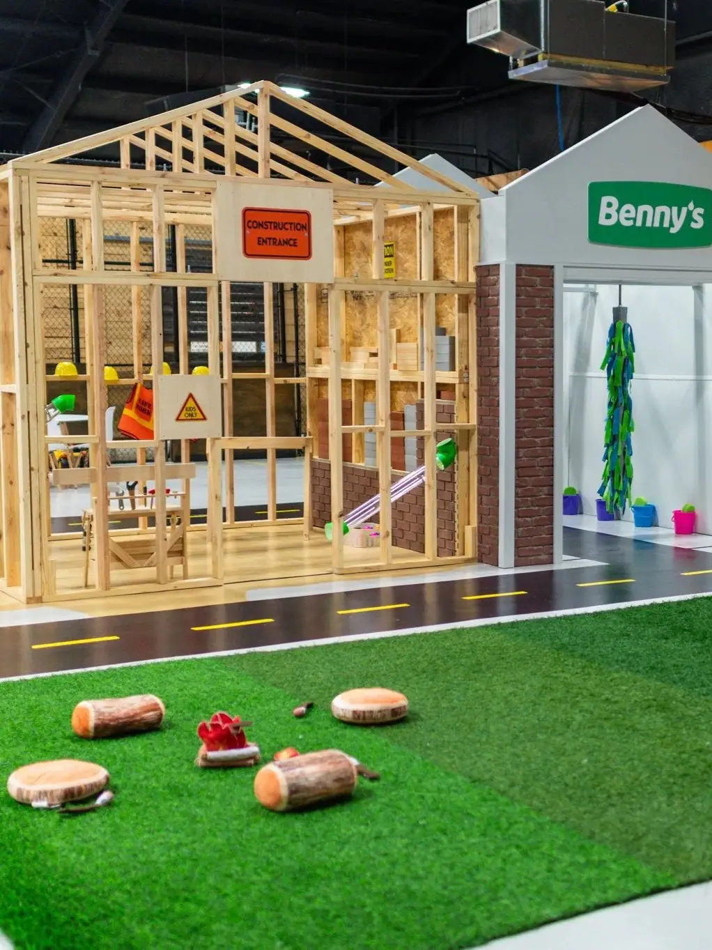Soft-play area for babies and toddlers at The Play District.