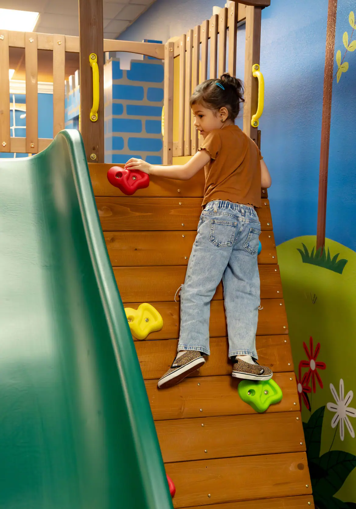 Additional indoor play features at Sense Ability Play Cafe.