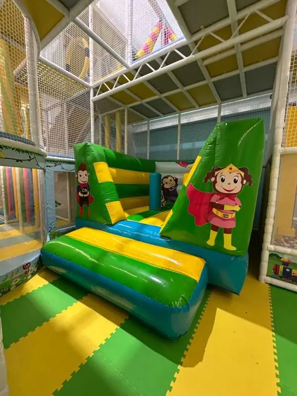 Interior play area with toddler-friendly features at Cheeky Monkeys Cedar Park.