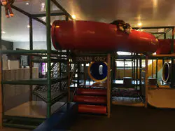 Toddler-only section at Jungle Gym's Indoor Play Center & Cafe.