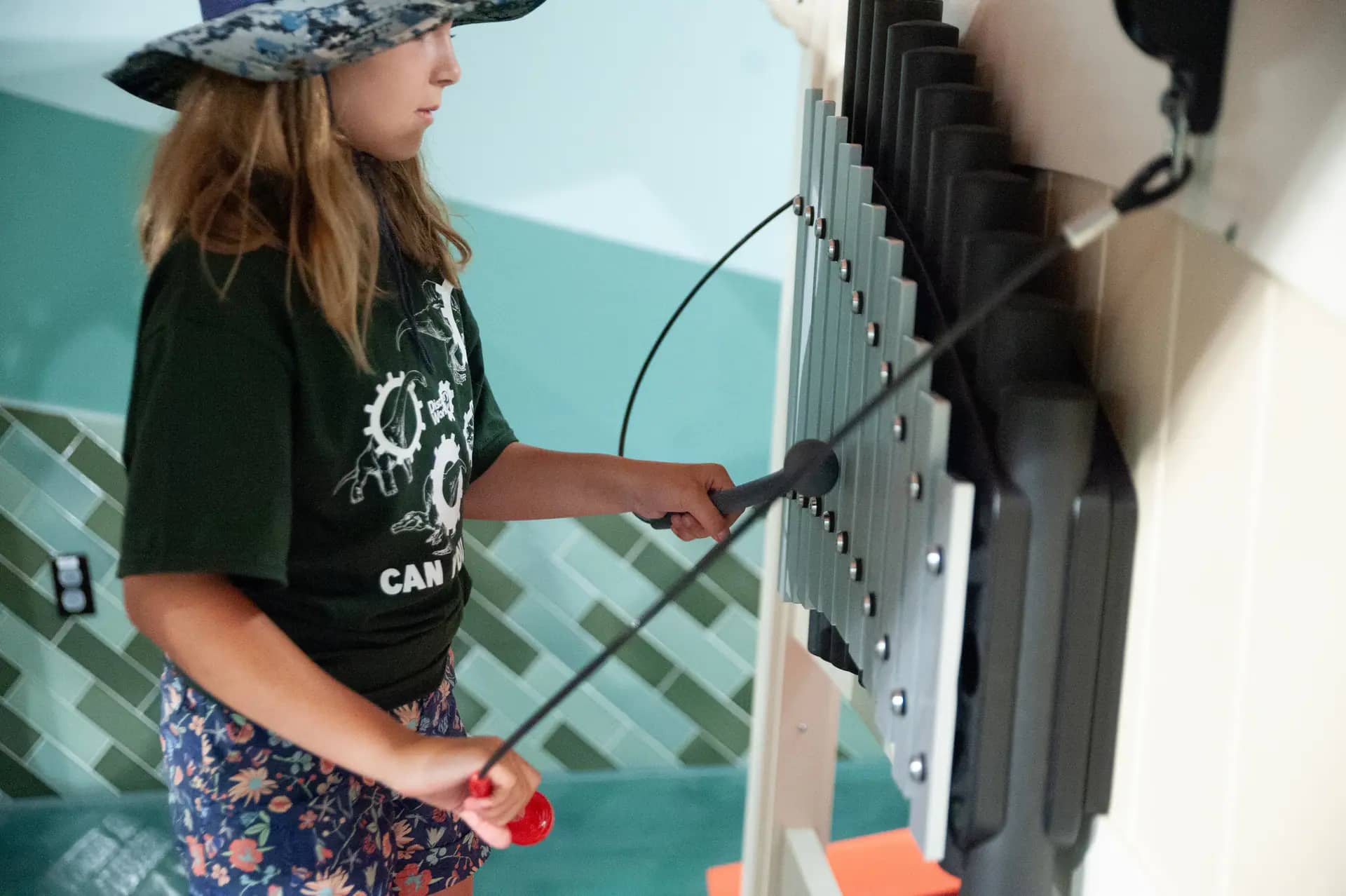 River Adventure water-play exhibit at Discovery World on Market