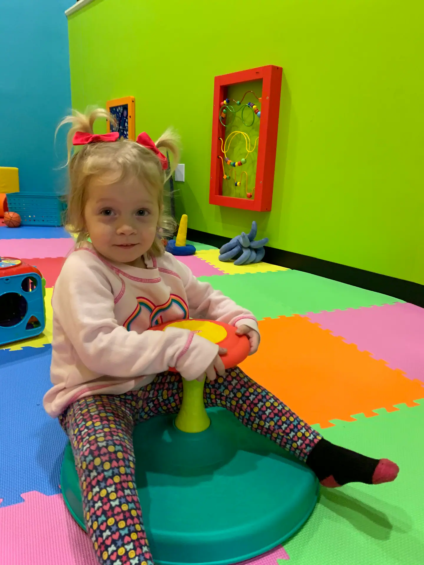 Toddler play area at Planet Play.