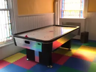 Additional indoor playroom view at Central United Methodist Church in Staunton.