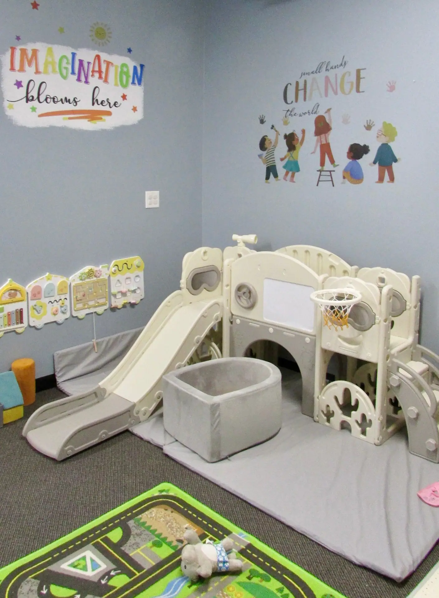 Boutique play cafe interior at Bloom & Play Cafe