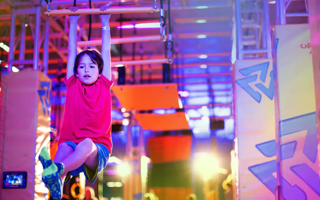 Warrior-style obstacle course at Urban Air Altoona.