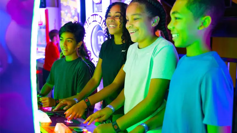 Arcade games at Launch Entertainment Park Norwood.