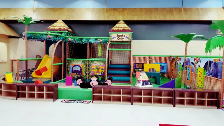 Toddler playground area at Safari Nation Greensboro.
