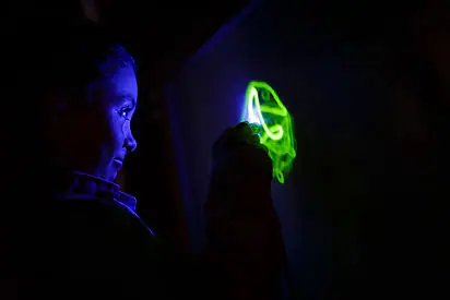 Creative activity area at Mountain Top Explorium
