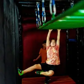 Mega play structure at Uptown Jungle Sandy