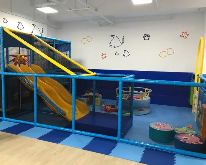 Play area for younger children at Marina Kids.