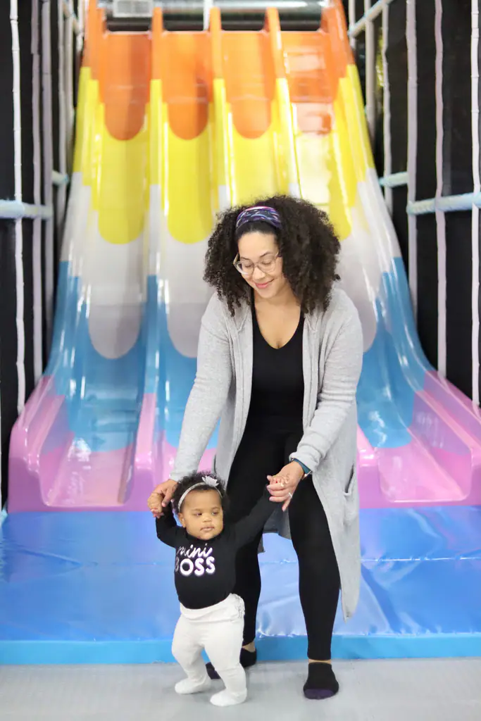 Slide inside Playland Monroe