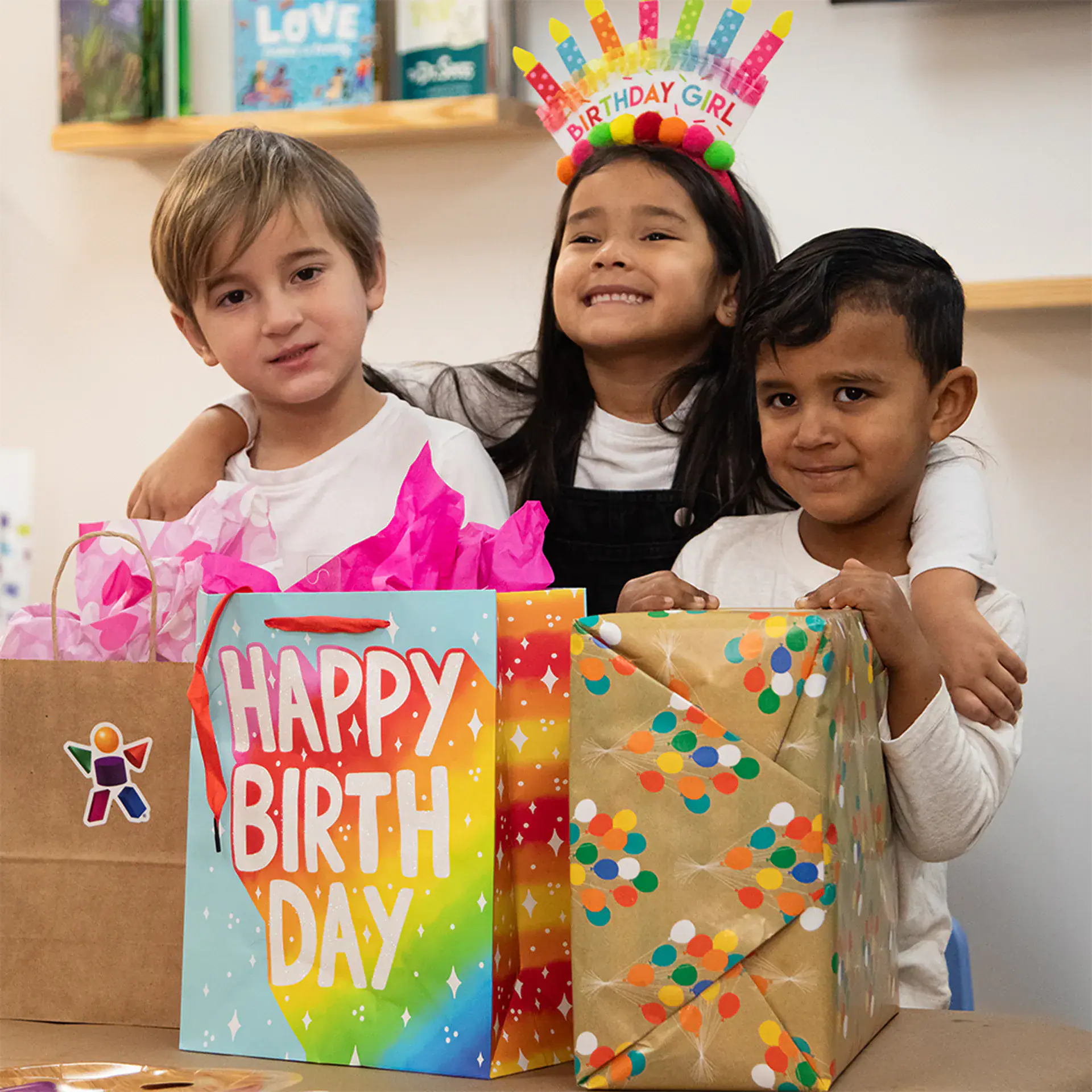 Birthday party setup at The Children’s Museum of the Upstate - Spartanburg.