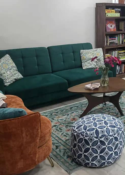 Lounge seating area at The Family Room Yuma