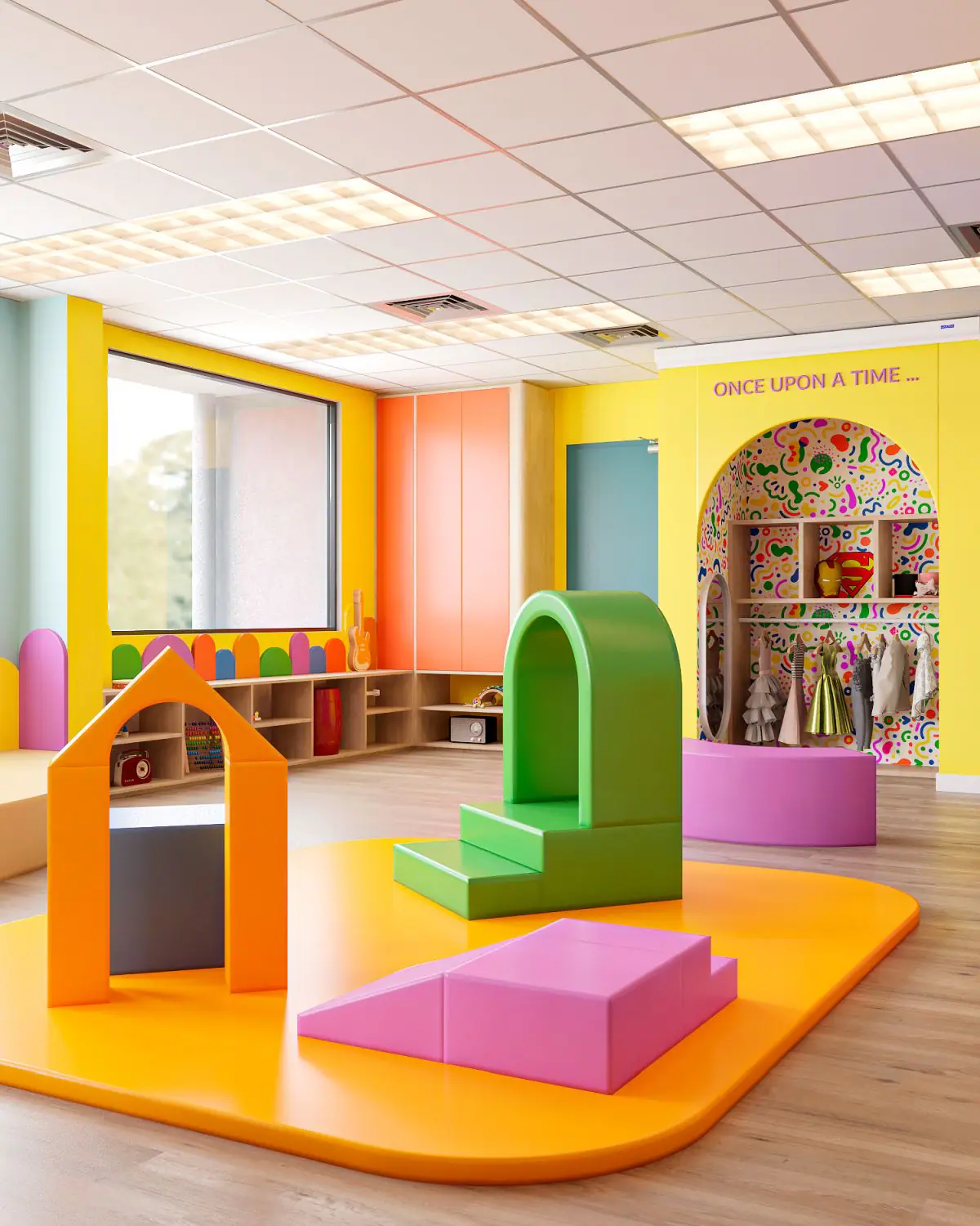 Additional indoor play view from Sensory Street in Hinesville