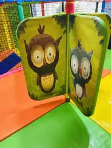 Themed padded play feature inside Fun 4 Kidz Playground.