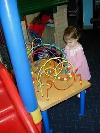 Small toddler room inside FunWorld's playground area.