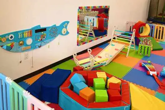 Infant and pre-walker area at New Play in Layton.