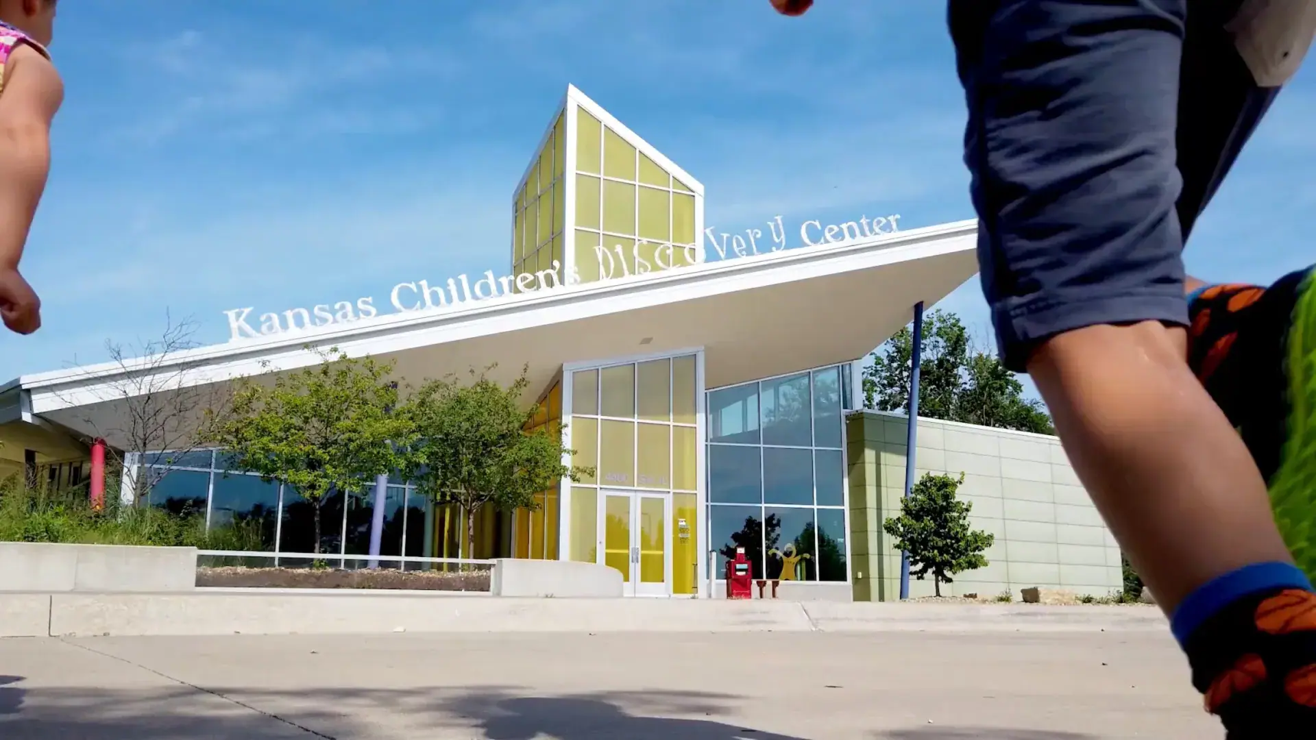 Exterior of Kansas Children's Discovery Center in Topeka.