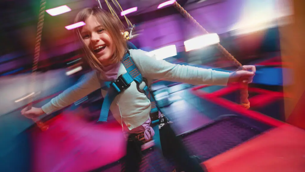Sky Rider attraction at Urban Air Adventure Park Trussville.