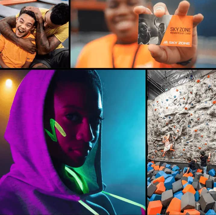 Additional trampoline attraction imagery at Sky Zone