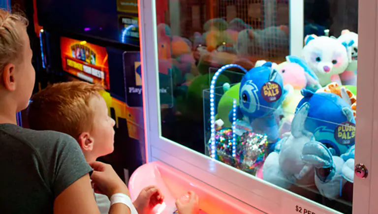 Arcade area at The Fun Station - Dubuque.