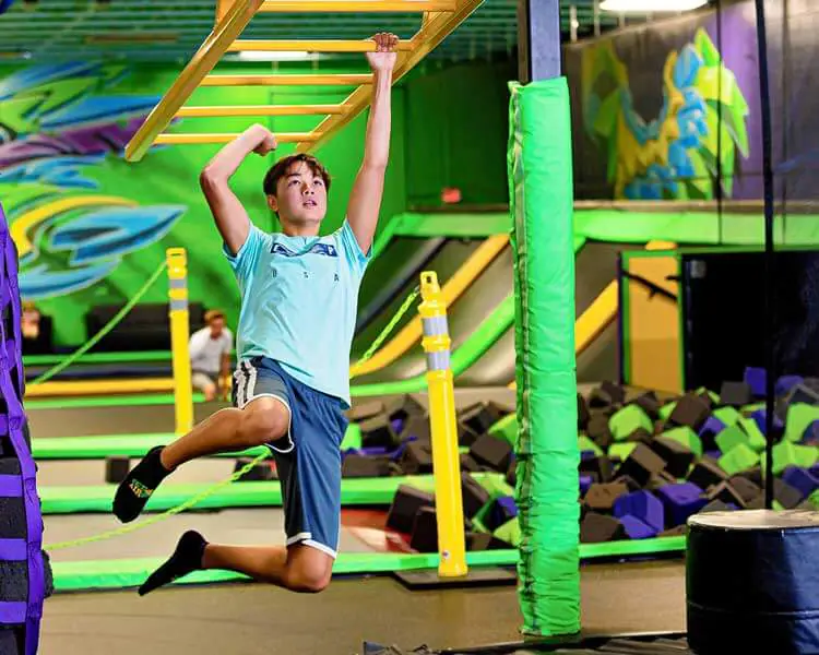 Indoor trampoline attractions at Max Air Tri-Cities in Kennewick.