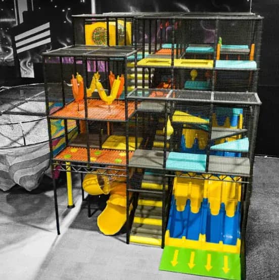 Junior Jungle play area at Slick City Fort Myers.