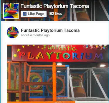Indoor play area at Funtastic Playtorium Tacoma