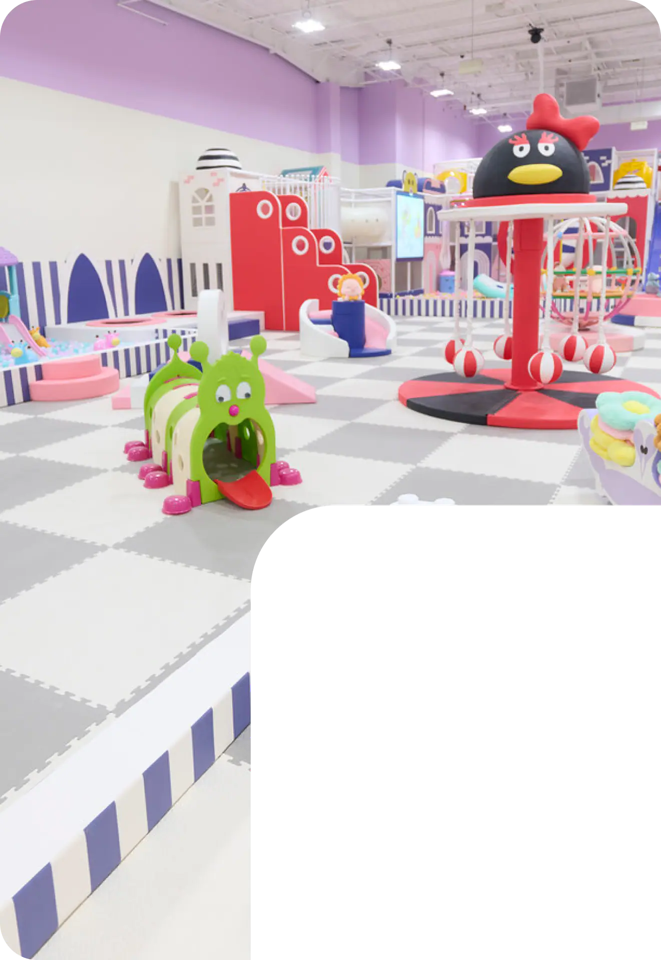 Toddler-friendly play area at High Five Play House
