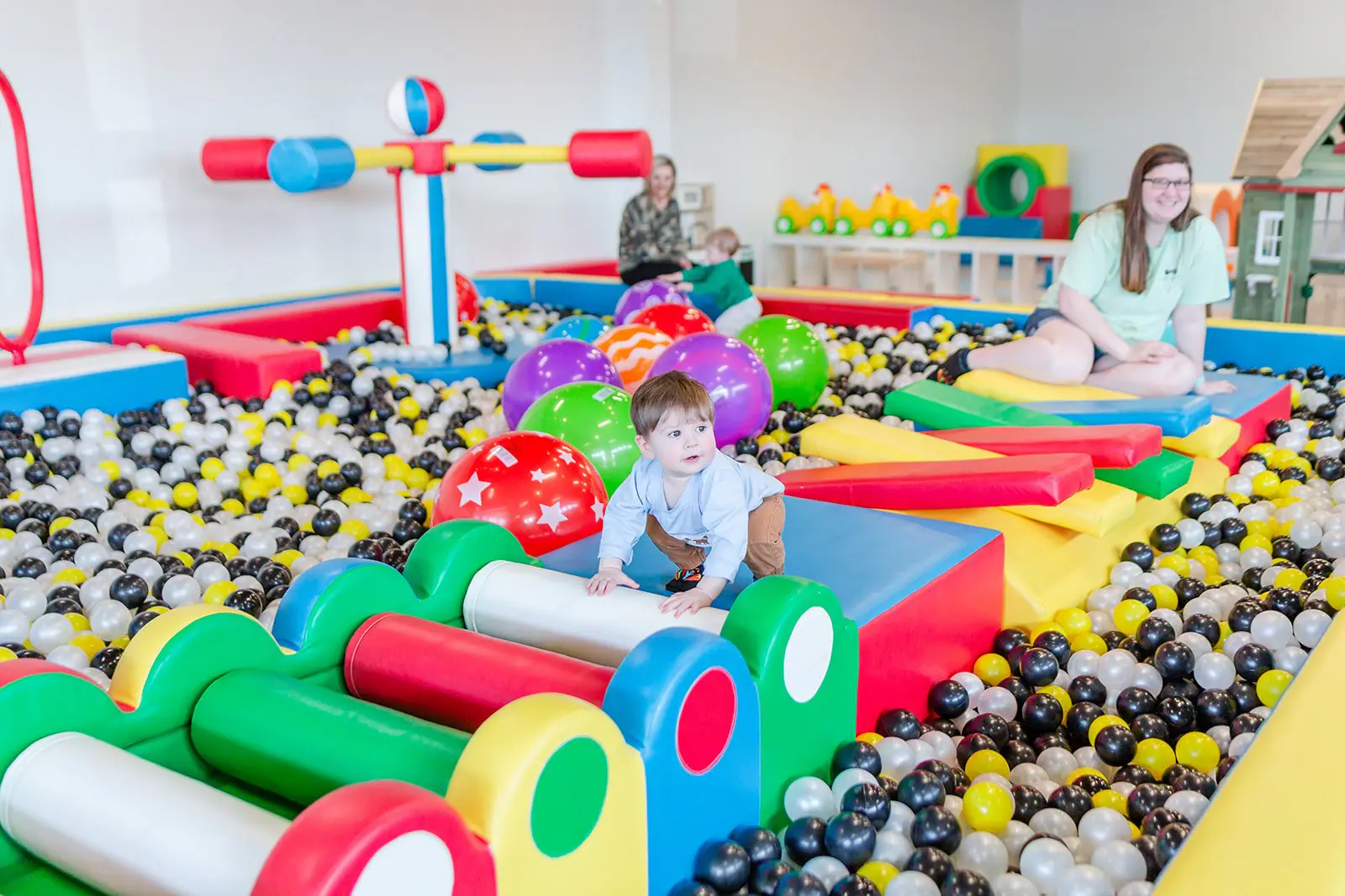 Toddler-oriented play area at Jumpin' Jellybeans Southaven
