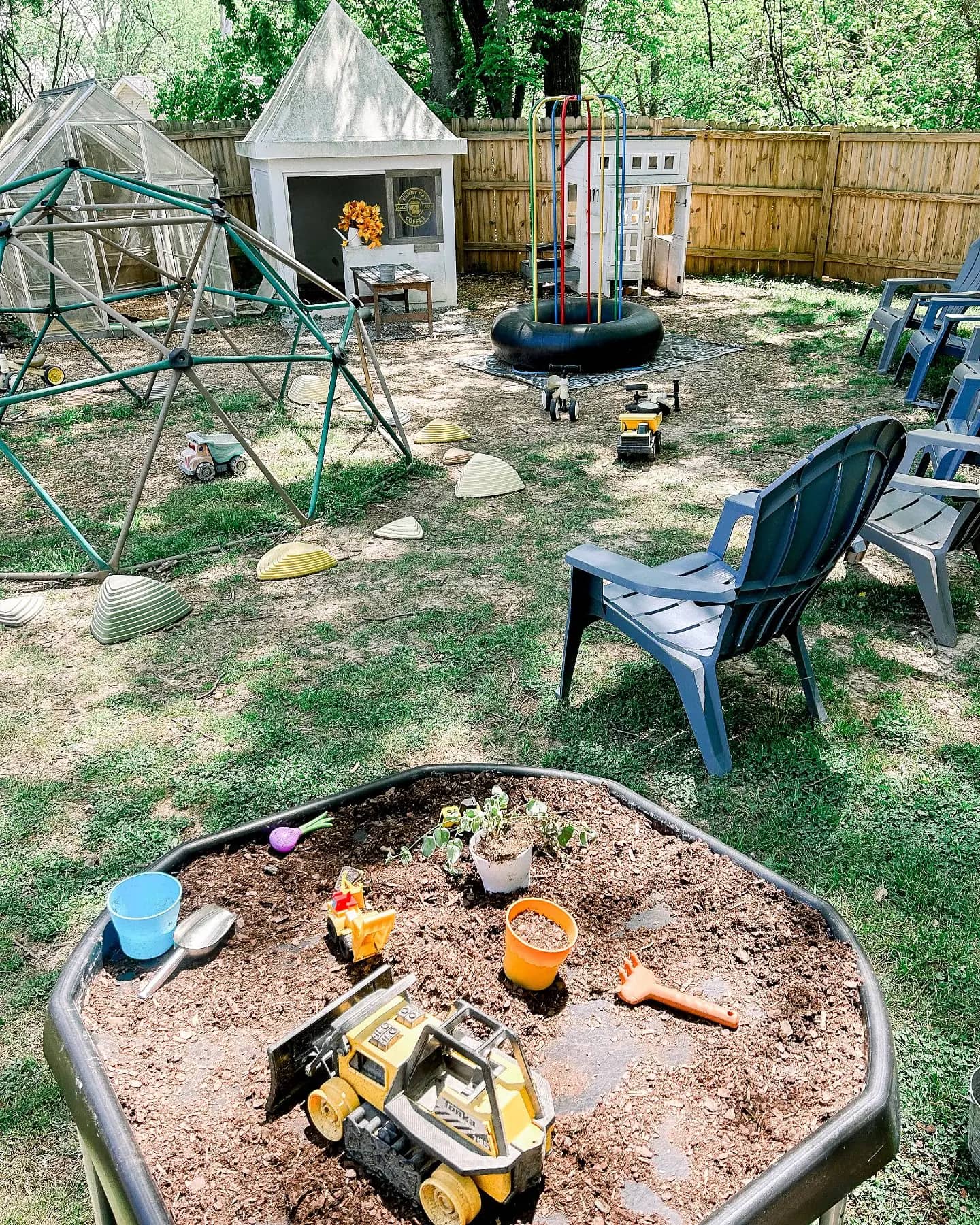 Child-focused sensory activity area at Sunny Day Studios