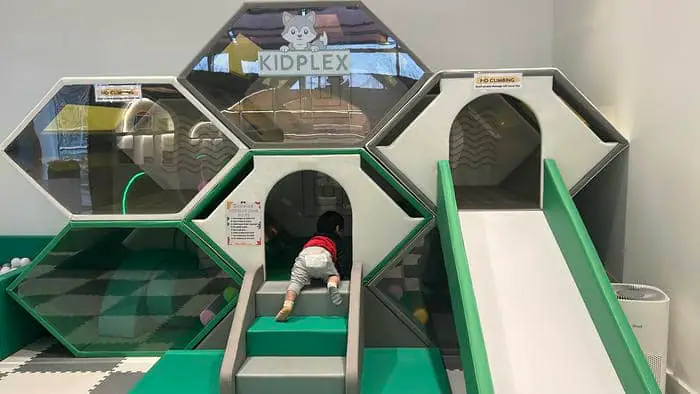 Infant and toddler play area at Kidplex.
