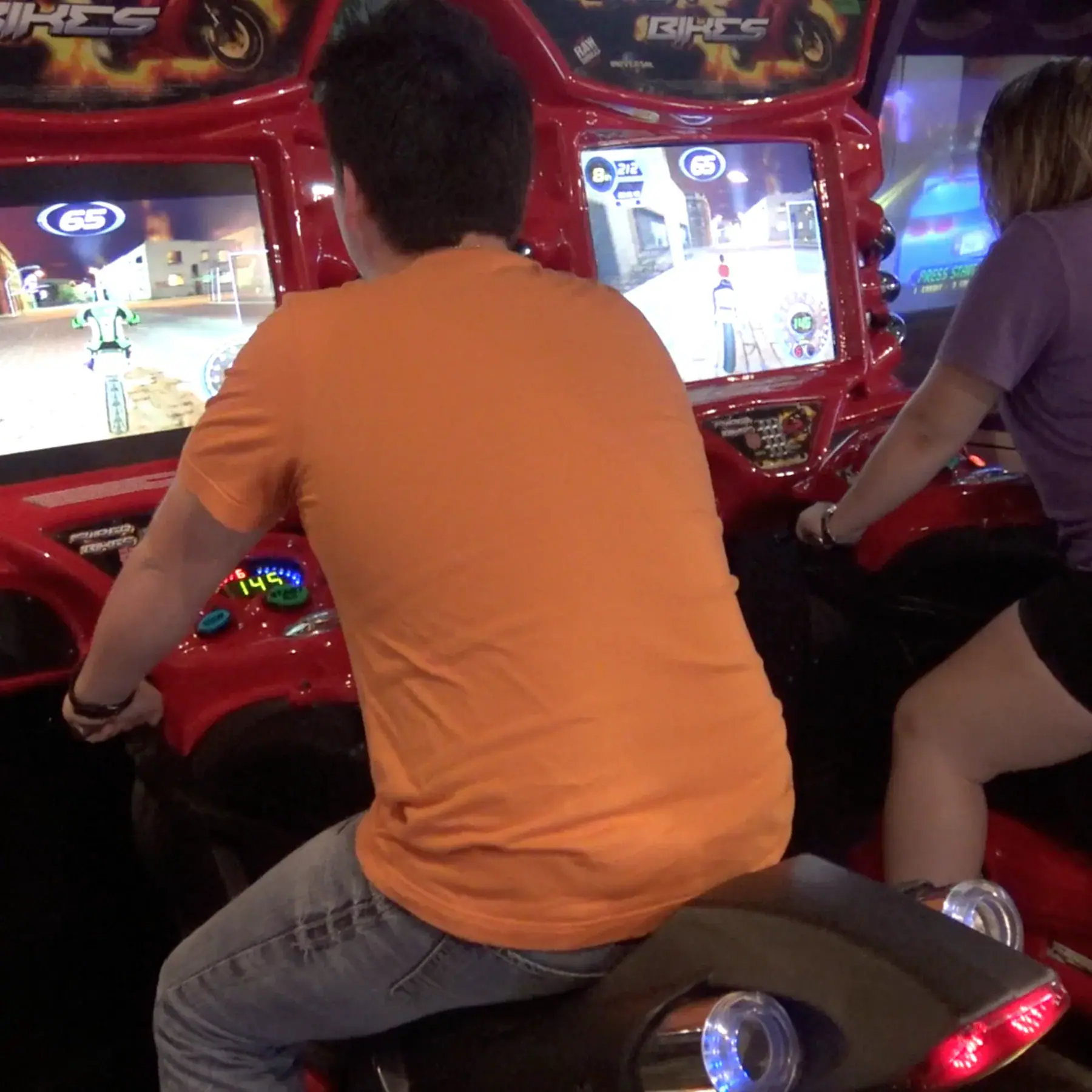 Arcade area at Jungle Jam Xtreme.