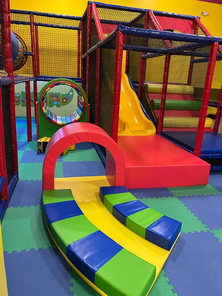 Younger-child soft-play area at La La Land Royal Palm Beach.