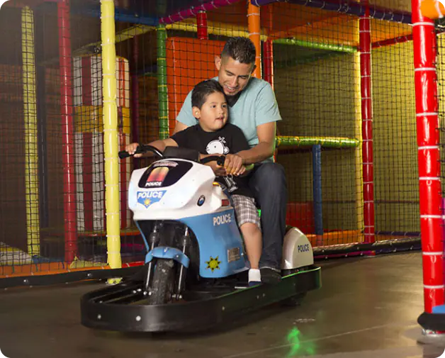 Additional Kids Empire play area view.