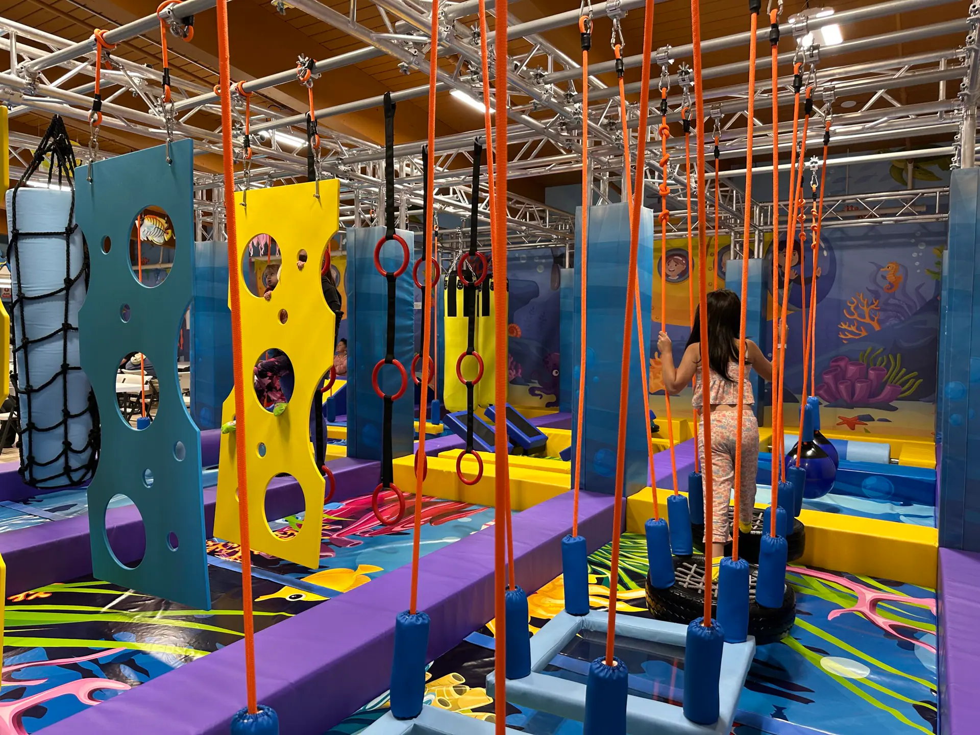 Exterior-facing promotional image of GO KIDZ Playground in Florence