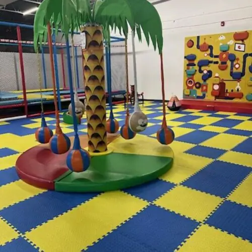 Children's play structure at Fun City Lumberton