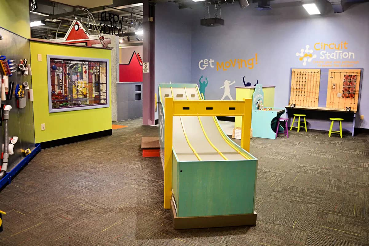 World of Motion exhibit at the Children's Museum at Holyoke.