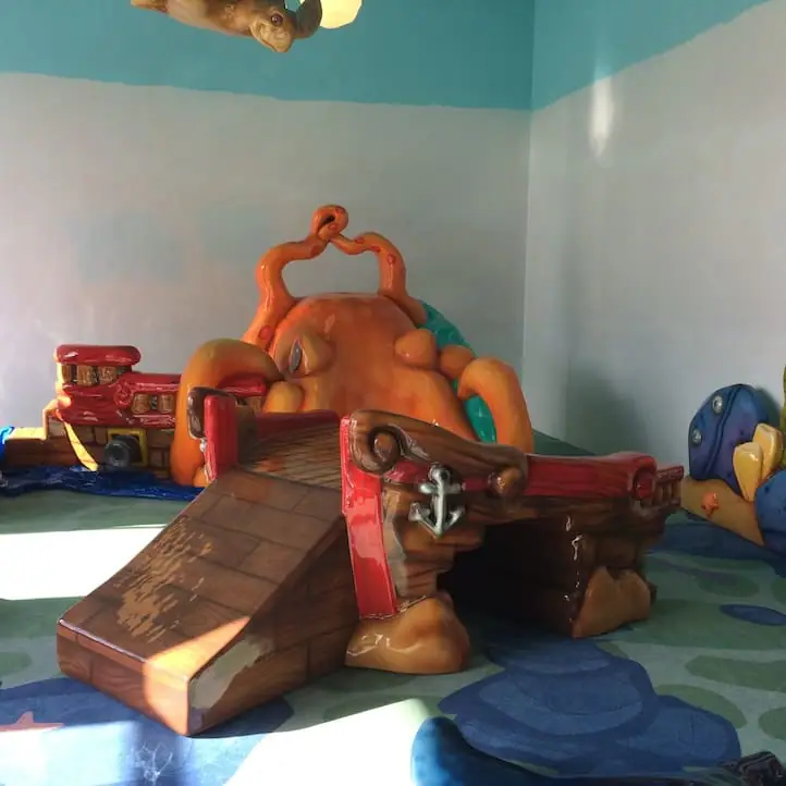 Soft-play sculptures inside Magnolia Mall's Florence kids area