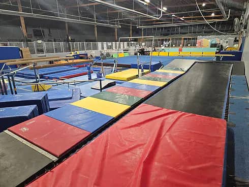 Additional training area inside Ascension Athletics.