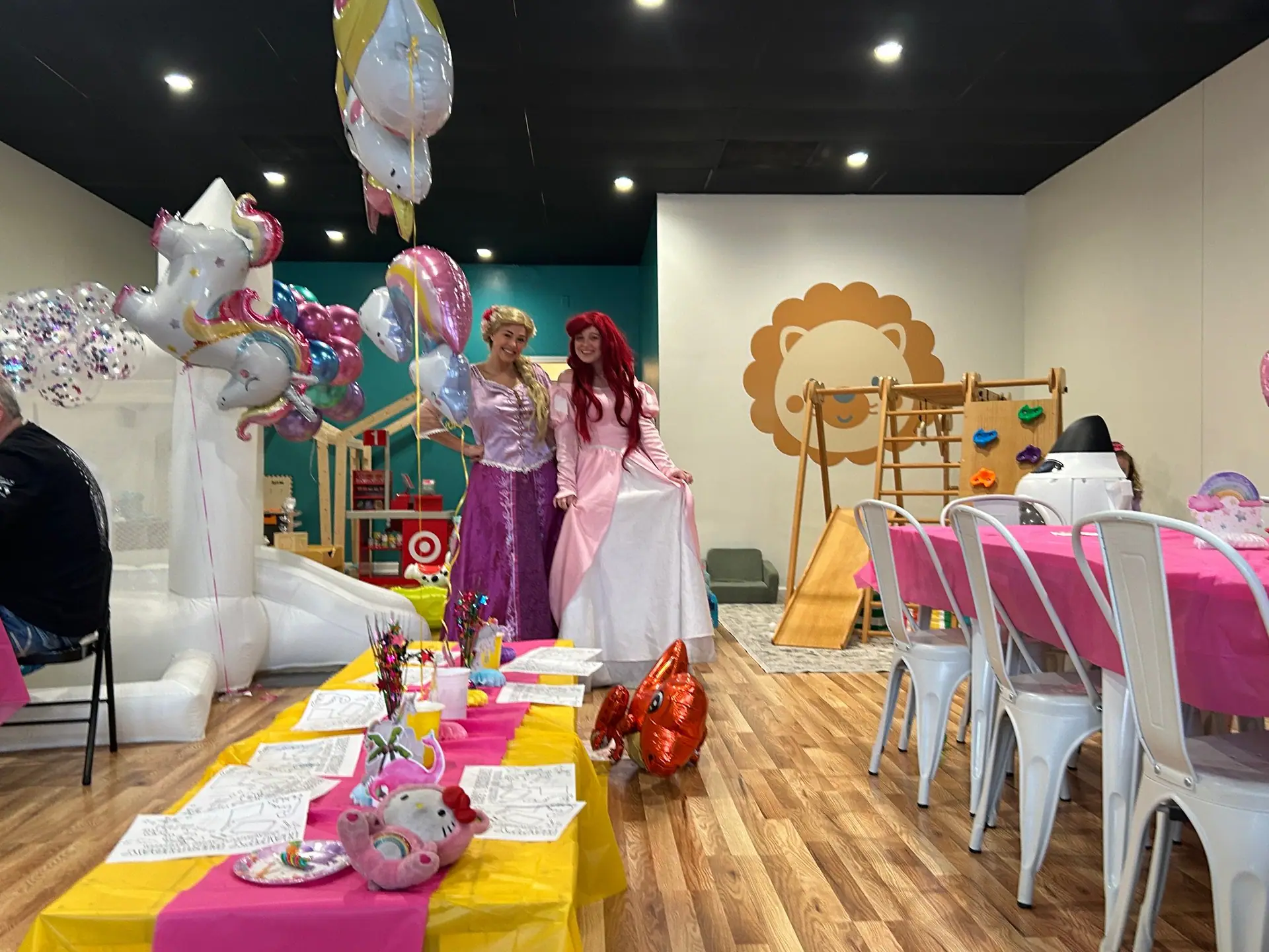 Open play setup at Little Lions Den for toddlers and preschoolers